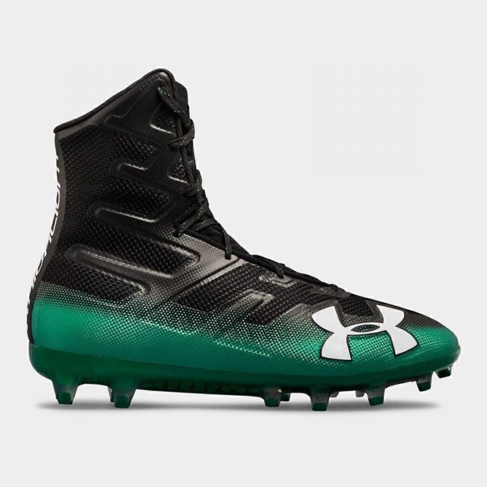 Under Armour Highlight MC Football Cleats Black Noir Mens 3000177-005
